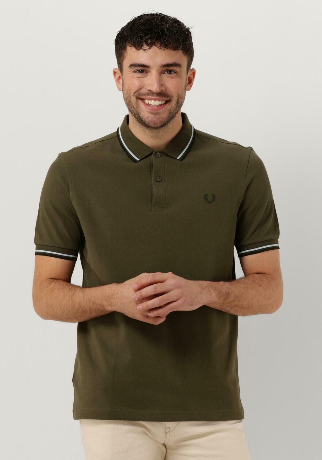 Polo fred online perry vert