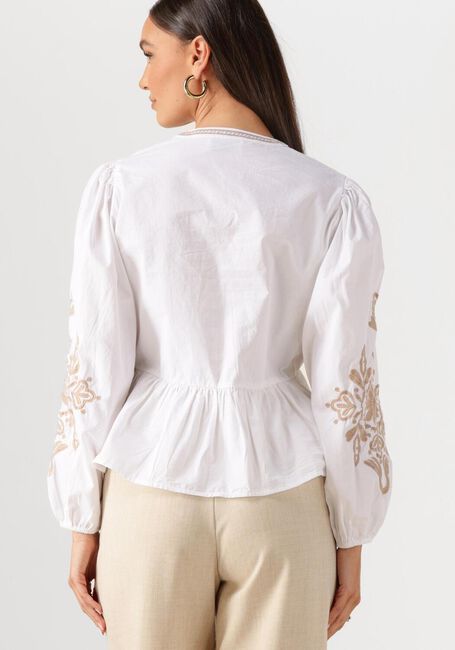 NEO NOIR GINIA EMB BLOUSE Blouses en blanc - large