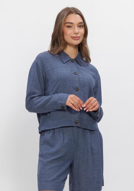 Blauwe MSCH COPENHAGEN Jassen MSCHVIANA GINIA JACKET - large