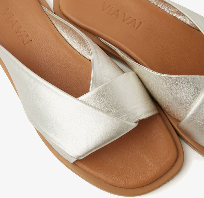 Zilveren VIA VAI Slippers MANDY COLETTE - large