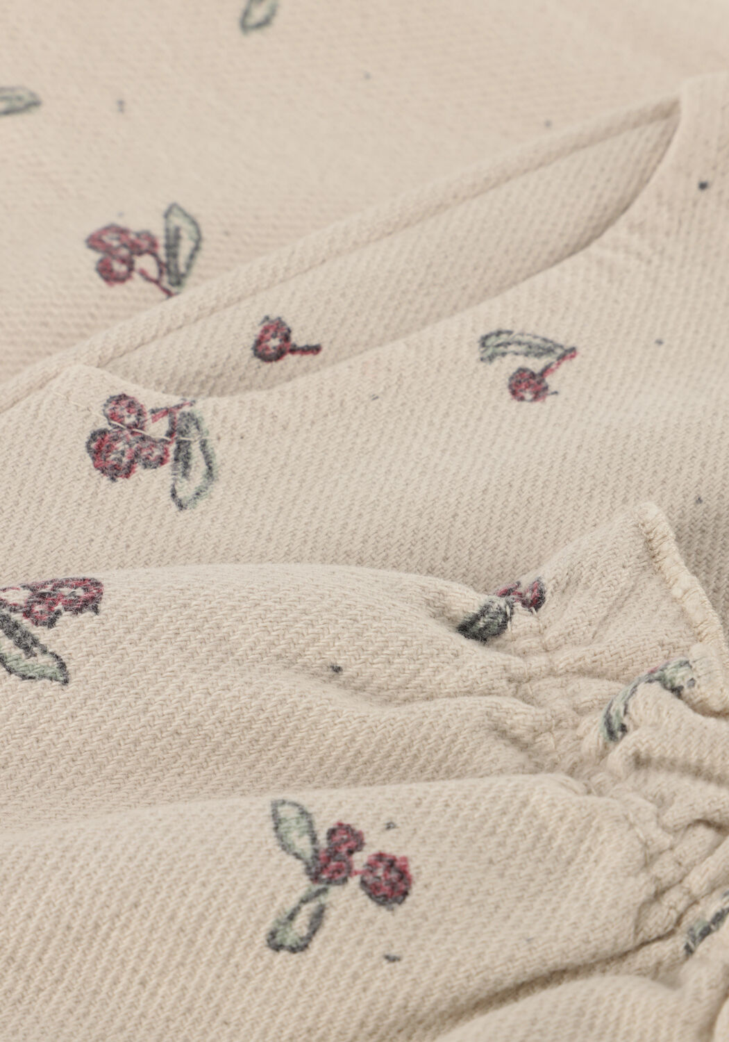 Ecru PLAY UP Broeken/jumpsuits PRINTED TWILL TROUSERS - large