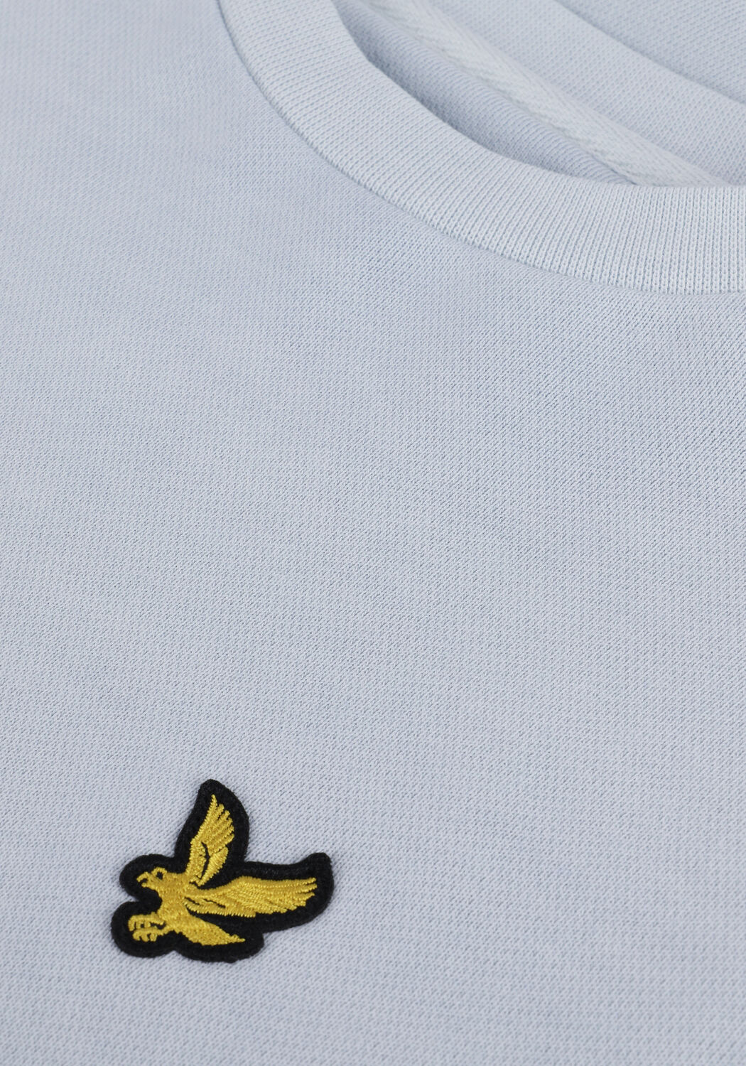 LYLE & SCOTT Chandail GARMENT DYE SWEATSHIRT Bleu clair - large