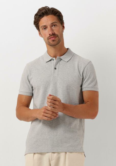 PROFUOMO Polo POLO SHORT SLEEVE en gris - large