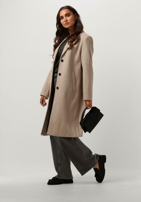 Zand SELECTED WOMEN Mantel SLFALMA WOOL COAT - large