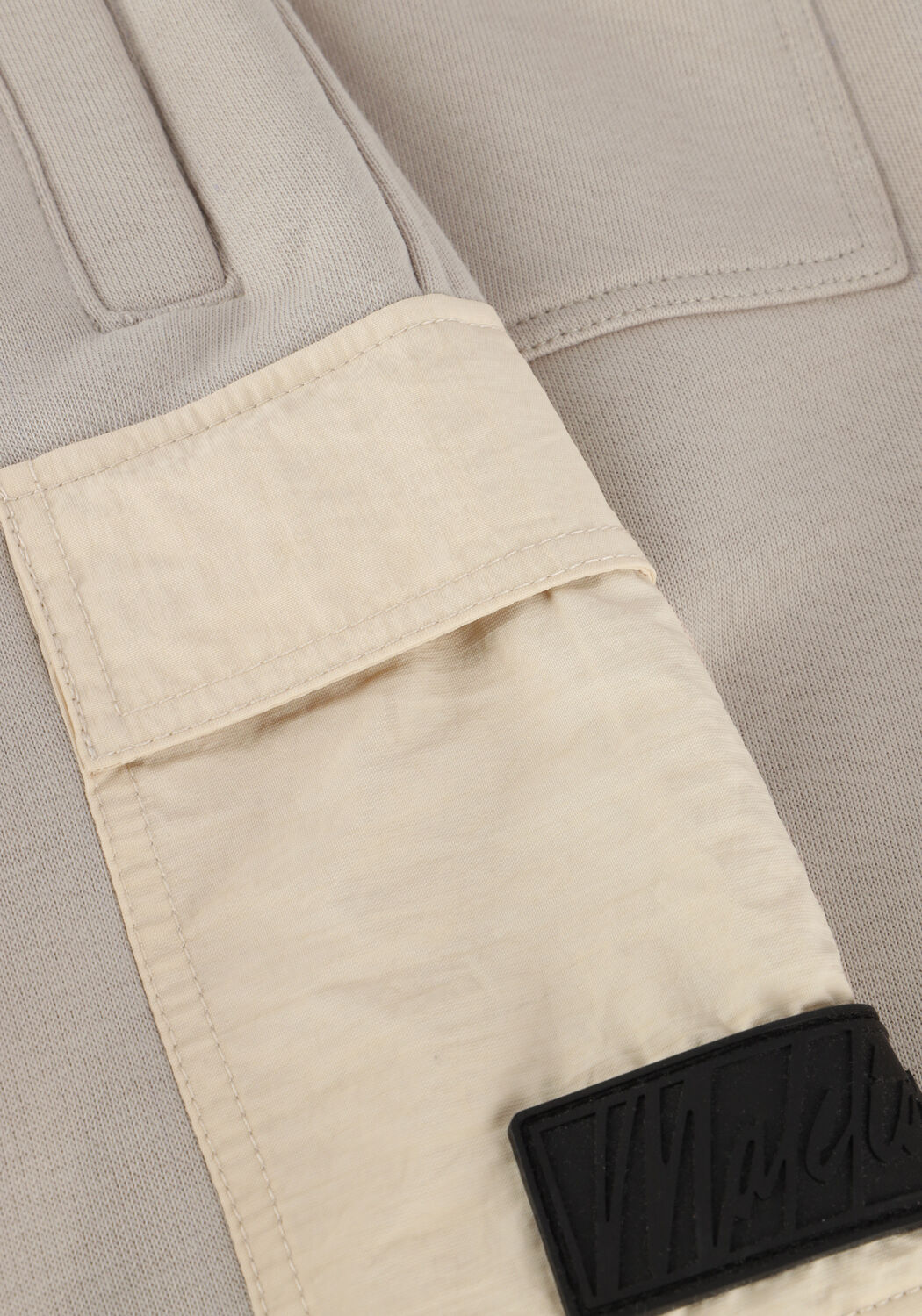 MALELIONS Pantalon courte POCKET SHORTS en taupe - large