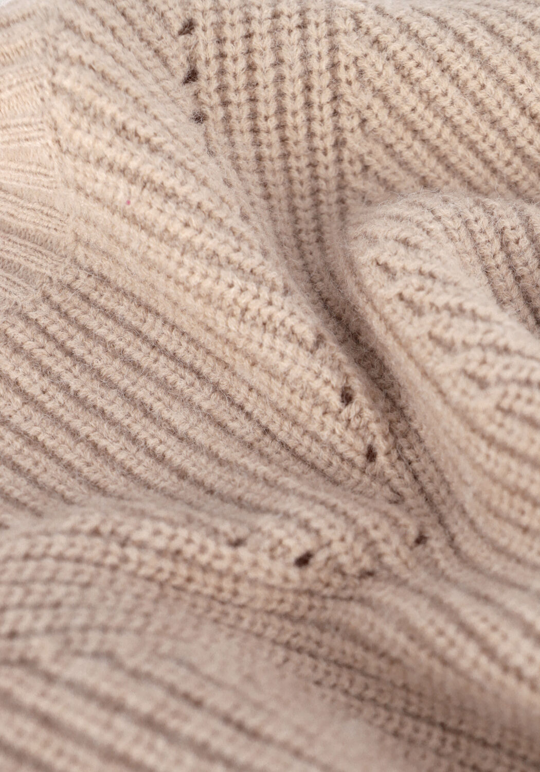 COLOURFUL REBEL Pull TOBY SLEEVE DETAIL KNITWEAR SWEATER Sable - large