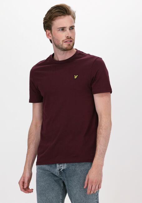 LYLE & SCOTT T-shirt PLAIN T-SHIRT Bordeaux - large