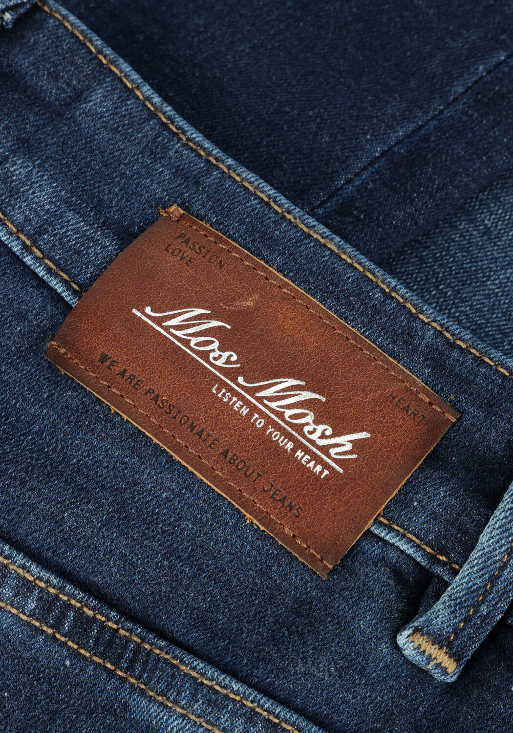 MOS MOSH Wide jeans COLETTE BIRKIN JEANS en bleu - large