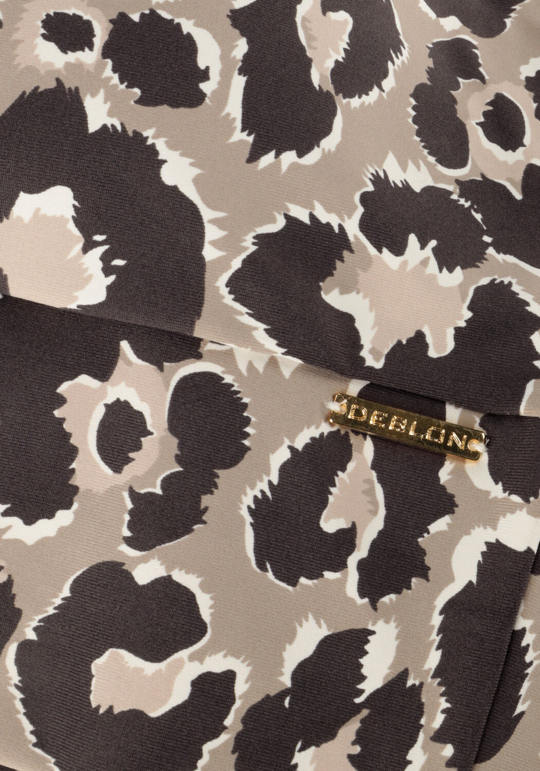 DEBLON SPORTS Haut SARAH CROSS TOP en marron - large