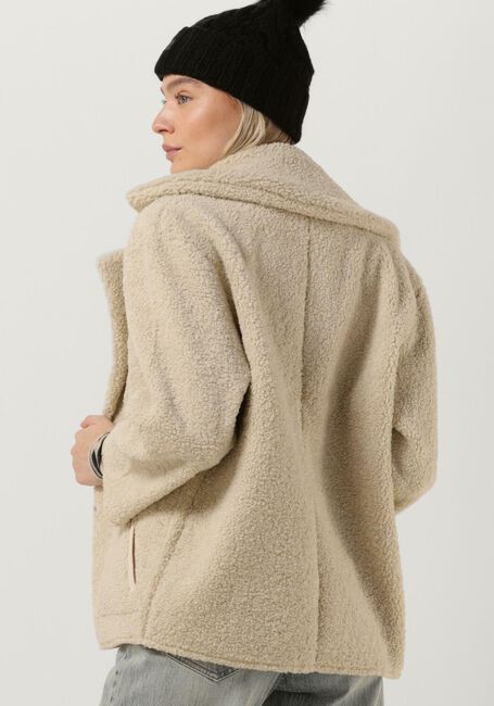 KNIT-TED Manteau Teddy NICOLA JACKET Écru - large