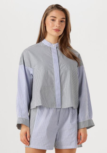 Blauwe ANTIK BATIK  MARTIN BLOUSE - large