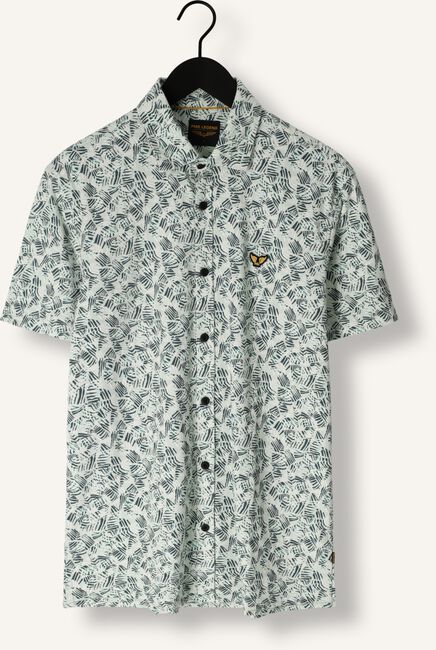 Blauwe PME LEGEND Casual overhemd SHORT SLEEVE SHIRT PRINT ON JERSEY SLUB PIQUE Blauwe PME LEGEND Casual overhemd SHORT SLEEVE SHIRT PRINT ON JERSEY SLUB PIQUE - large