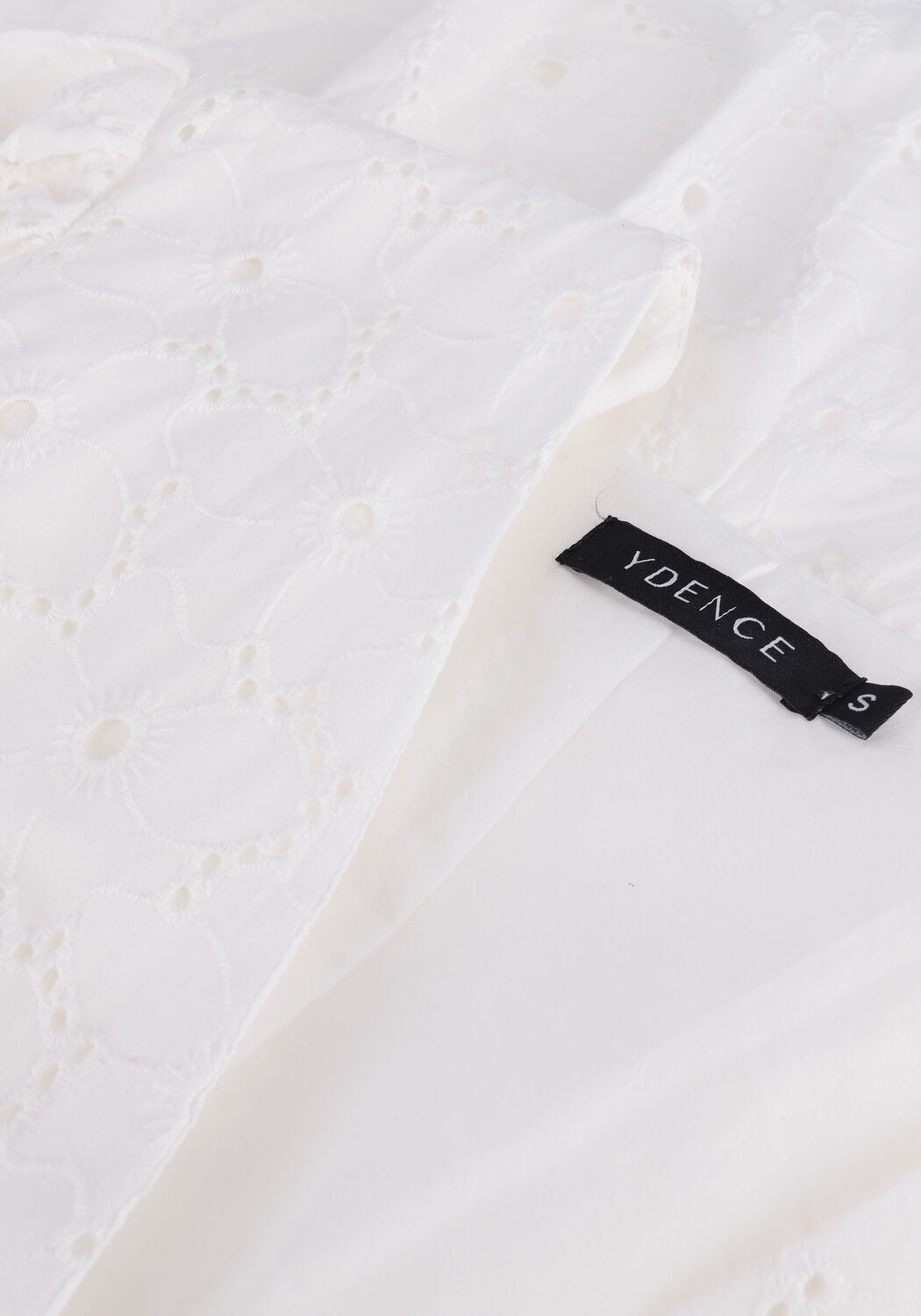 Witte YDENCE Mini jurk DRESS ROOS - large