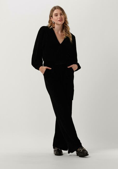 ANOTHER LABEL Combinaison PACHE JUMPSUIT L/S en noir - large