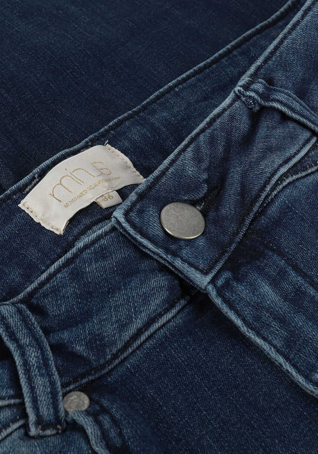 Donkerblauwe MINUS Skinny jeans MALENA JEANS - large