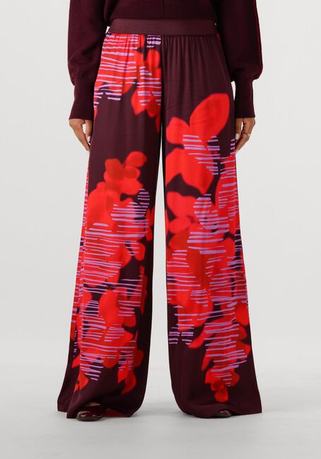 Rode CAROLINE BISS Wijde broek 4594 - large