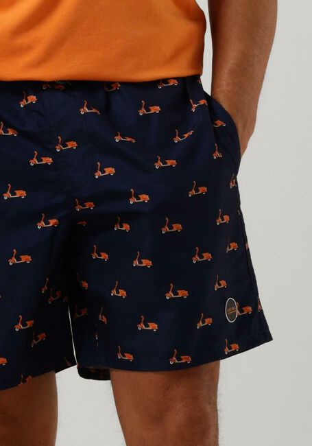 Donkerblauwe SHIWI Zwembroeken MEN SWIMSHORT MOPED - large