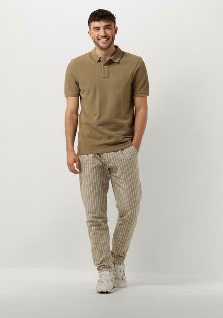THE GOODPEOPLE Polo PAUL Olive - large