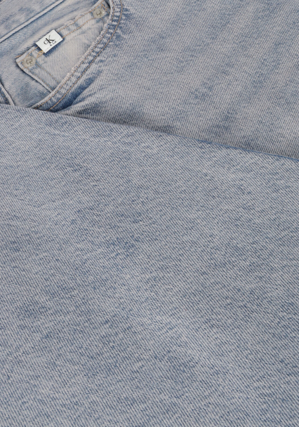 CALVIN KLEIN Straight leg jeans HIGH RISE STRAIGHT Bleu clair - large