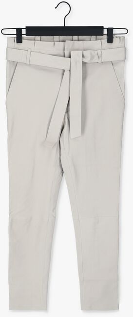 EST'SEVEN Pantalon EST'PAPER BAG STRETCH LEATHER Blanc - large