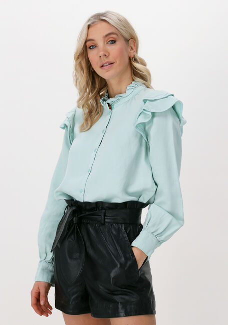 SECOND FEMALE Blouse CAPSELLA SHIRT en vert - large