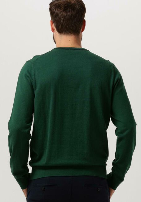 Groene PS PAUL SMITH Trui MENS SWEATER CREW NECK ZEB BAD - large