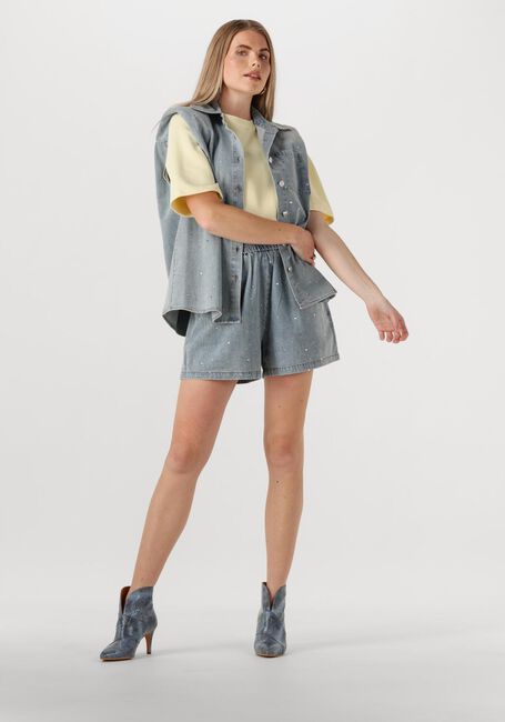Blauwe STUDIO AMAYA  STORM BLOUSE - large