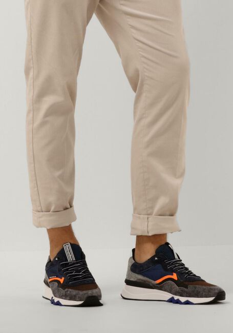 Blauwe FLORIS VAN BOMMEL Lage sneakers SFM-10178 - large