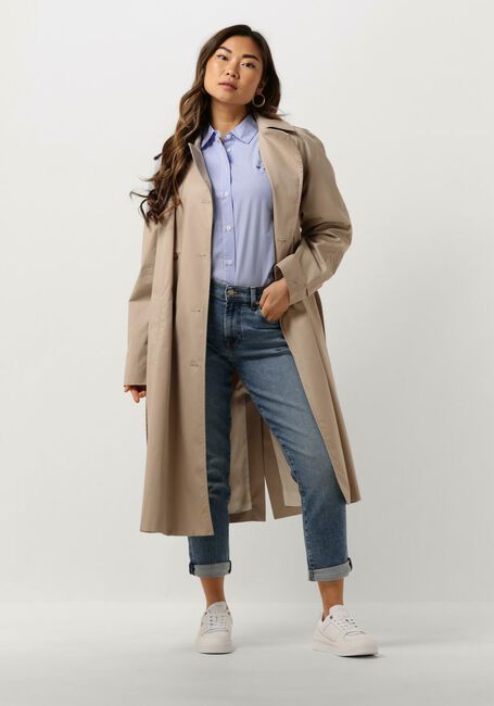 TOMMY HILFIGER ESSENTIAL STP REGULAR SHIRT Blouses Bleu clair - large