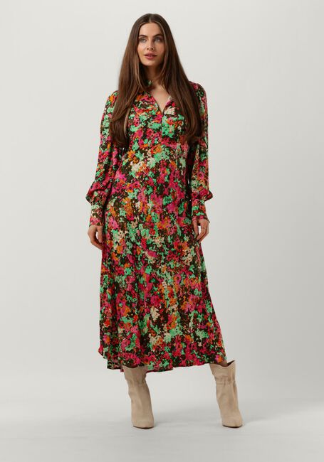 Multi Y.A.S. Midi jurk YASMING LS MIDI DRESS - large