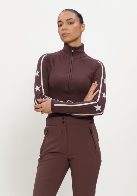 Bruine AIRFORCE Trui STELLA STAR KNITTED PULLY - large