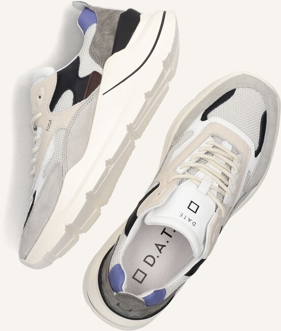 Grijze D.A.T.E Sneakers FUGA HEREN Grijze D.A.T.E Sneakers FUGA HEREN - large