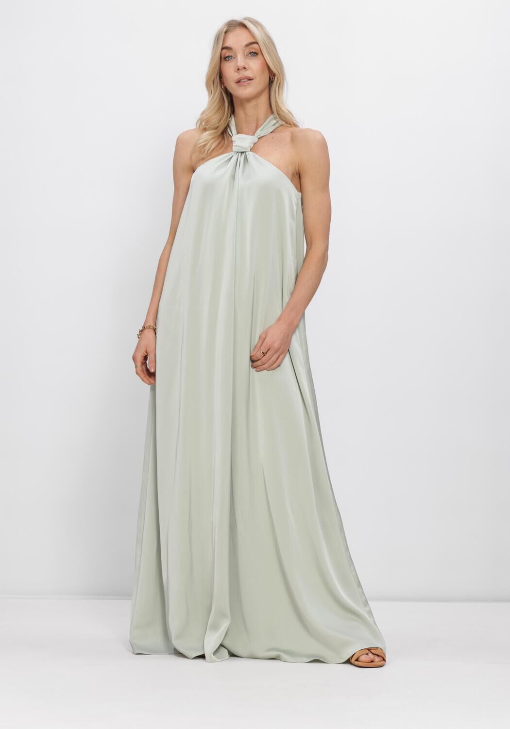 LINA LOCCHI Robe maxi LL-ALINA en vert - large
