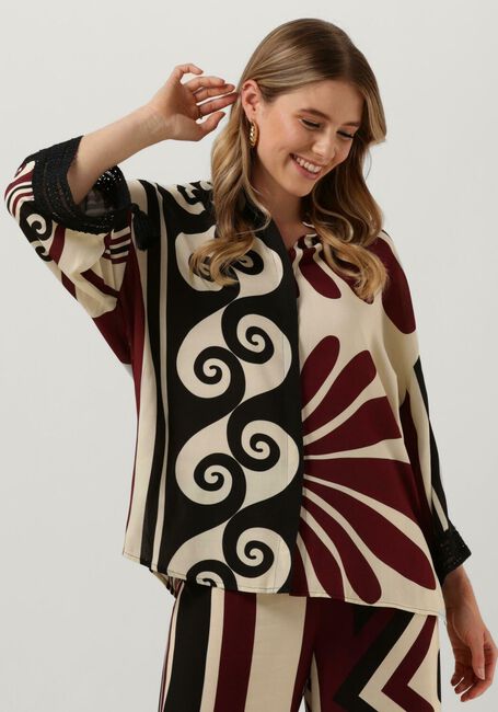 Multi ACCESS  PRINTED SHIRT WITH CONTRASTIC DETAIL - large