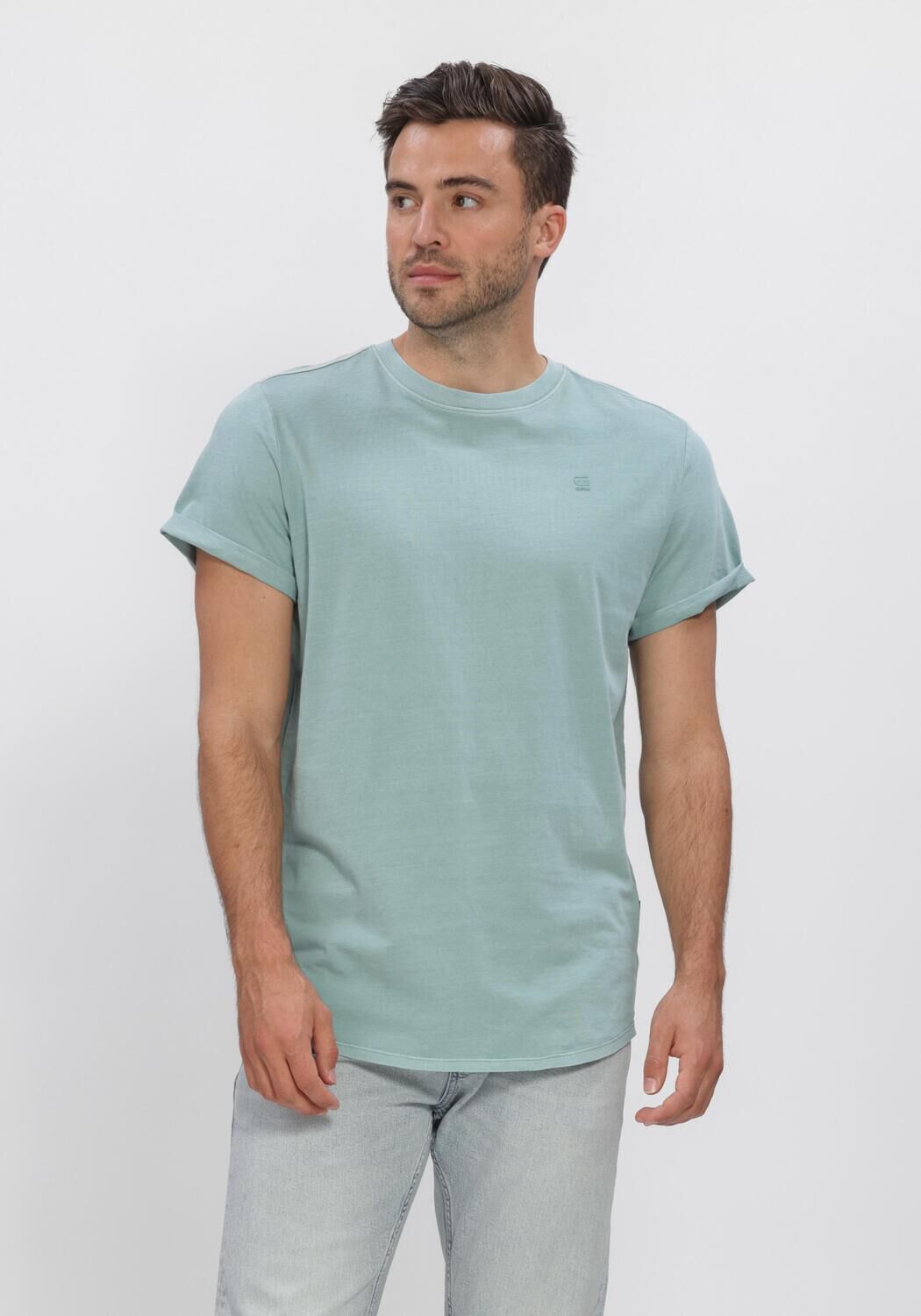 G-STAR RAW T-shirt LASH R T S\S en bleu - large