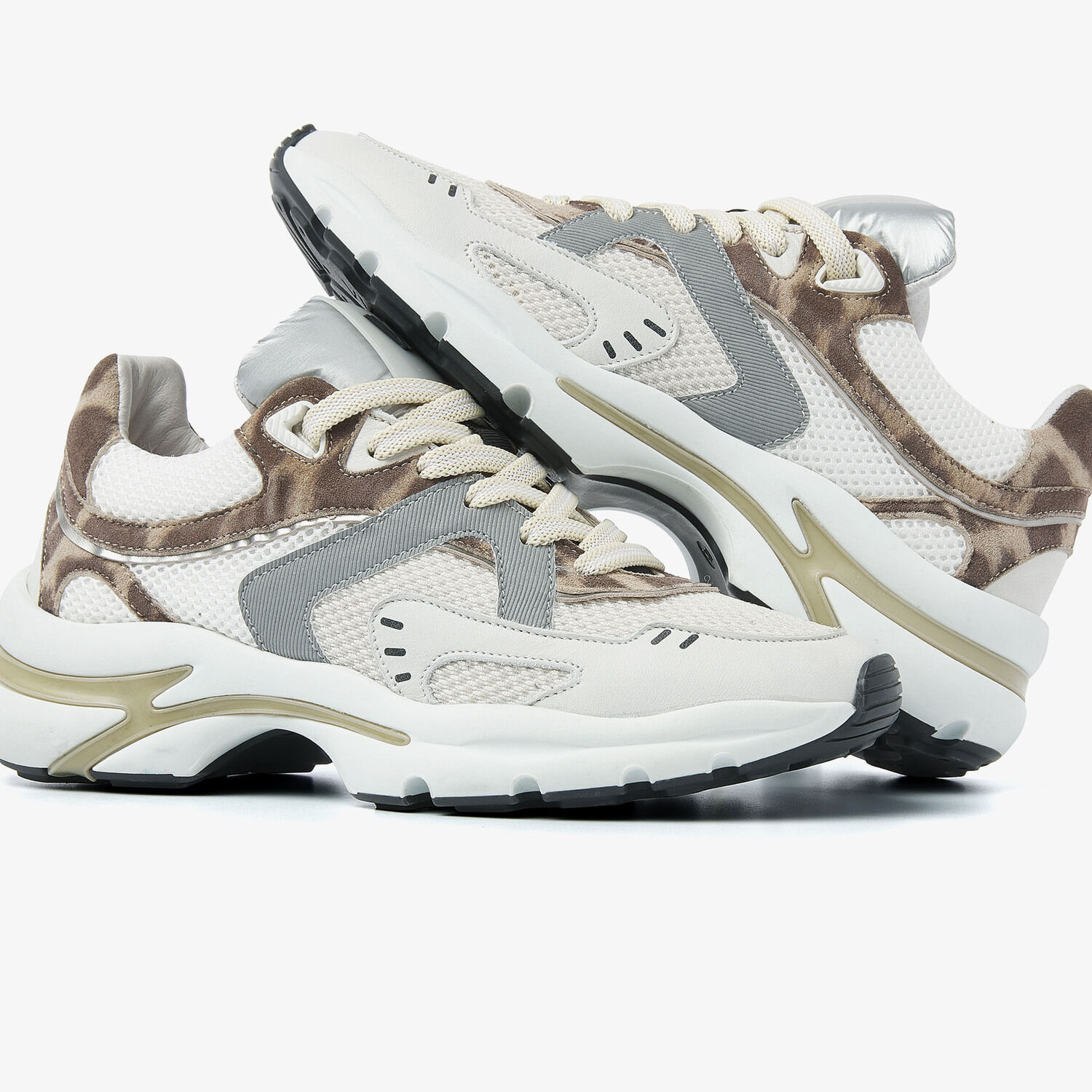 VIA VAI Baskets basses VESPER KELSEY en blanc - large