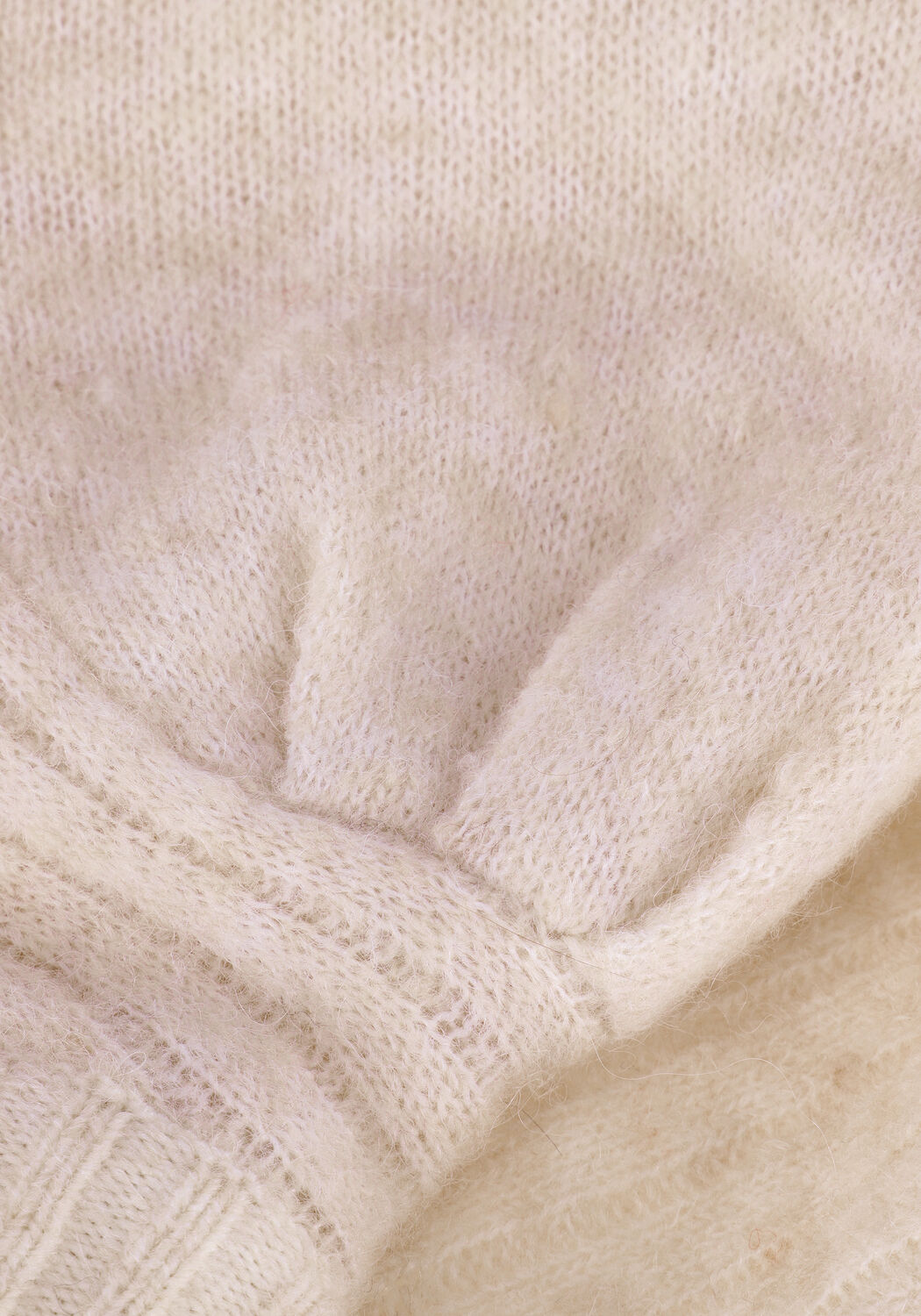Beige NEO NOIR Trui KELSEY KNIT BLOUSE - large