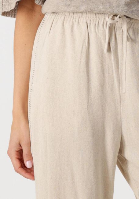 MOS MOSH Pantalon large MMHELIN JOLENE PANT en beige - large