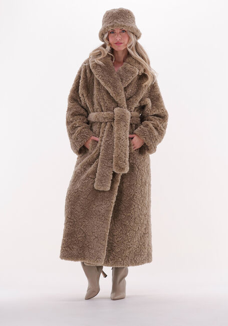 IBANA Manteau Teddy CUDDLE en marron - large