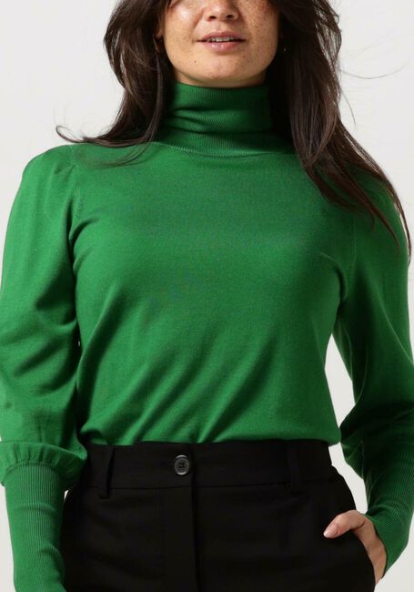 NOTRE-V Col roulé BASIC KNIT BLOUSE en vert - large