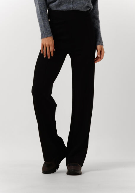 Zwarte LUNE ACTIVE Flared broek FOREST PINTUCK FLARE - large