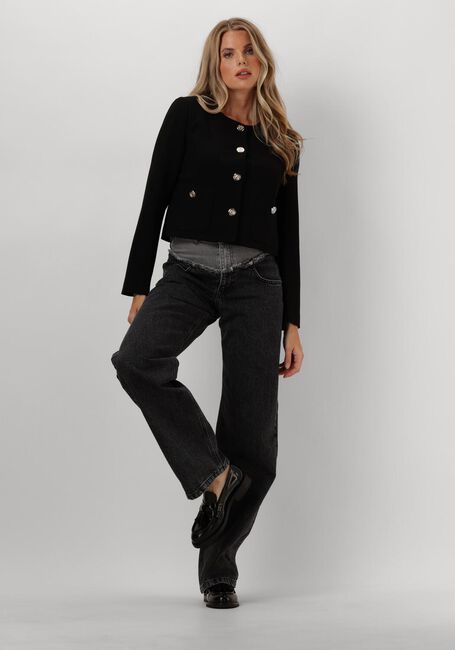 CO'COUTURE Jack VOLA CROP COCKTAIL JACKET en noir - large