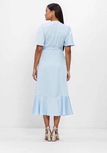 Y.A.S. Robe midi YASTHEA 2/4 MIDI WRAP DRESS S. Bleu clair - large