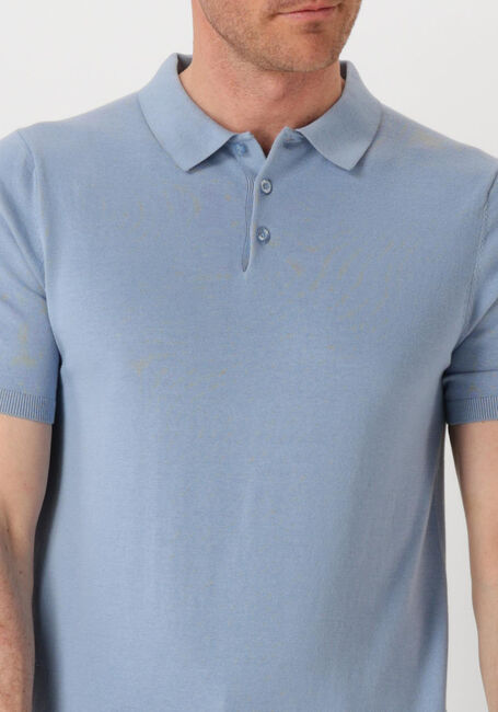 SAINT STEVE Polo CHRIS Bleu clair - large