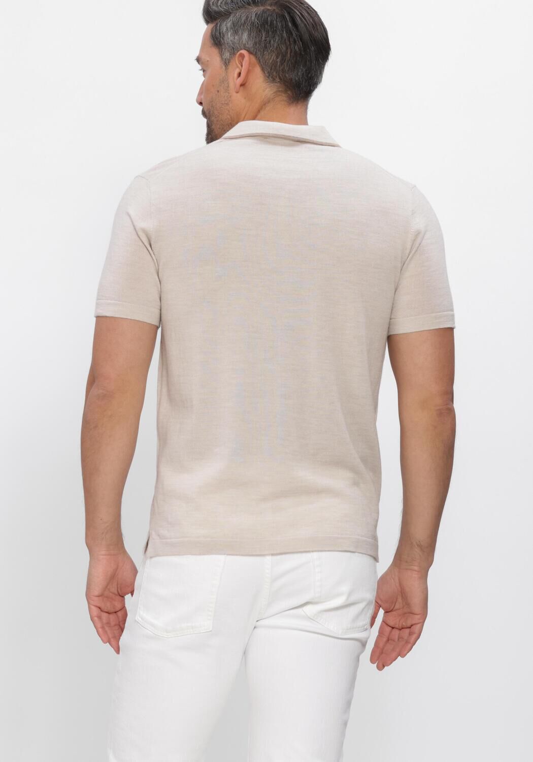 Beige STEFANO LAURAN Polo POLO BORRE - large