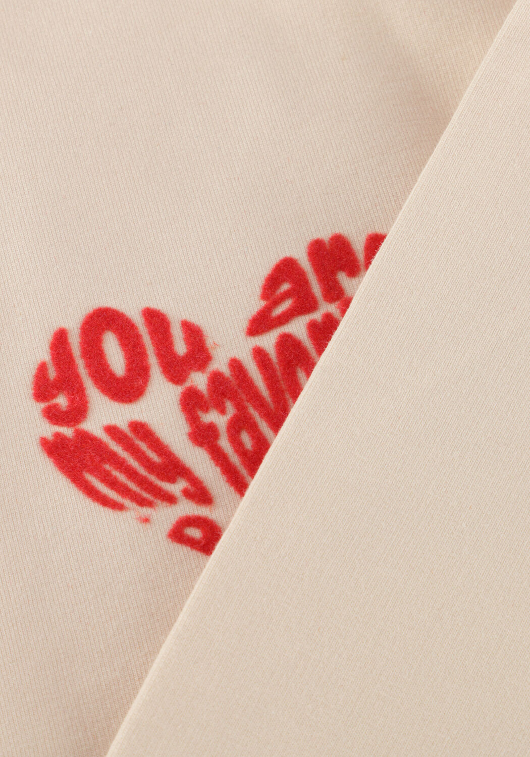 DAILY7 Pull SWEATER BRUSHED BACKPRINT Cr&egrave;me - large