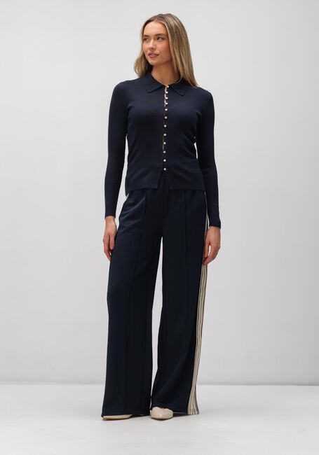 COPENHAGEN MUSE Pantalon large CMADA-SWEATPANTS Bleu fonc&eacute; - large