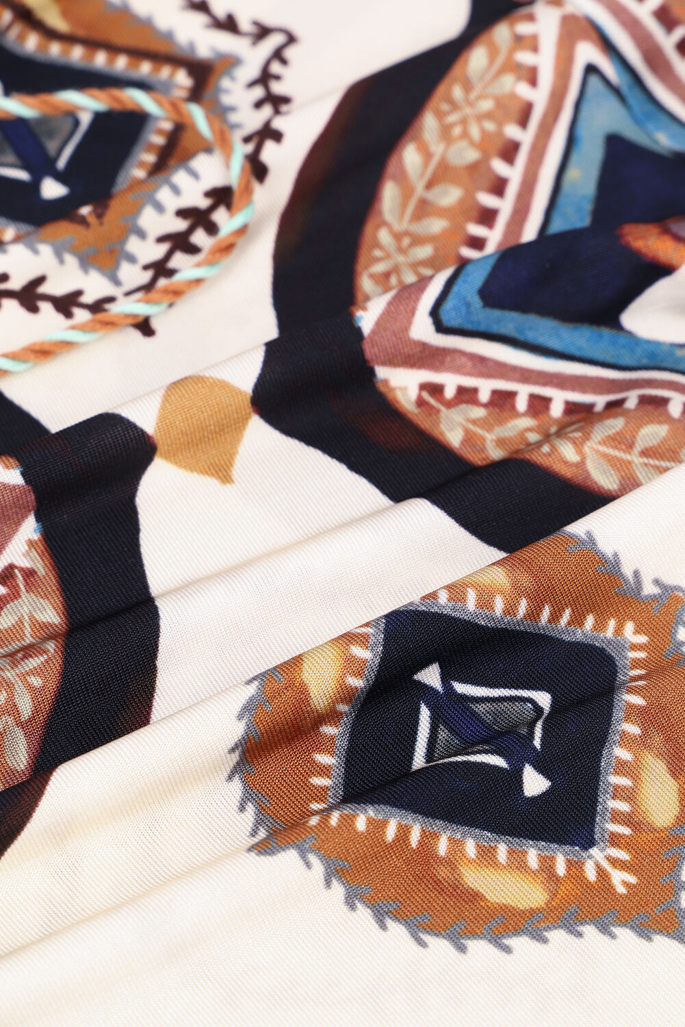 ANA ALCAZAR Haut TOP &Ouml;KOTEX 100 en multicolore - large