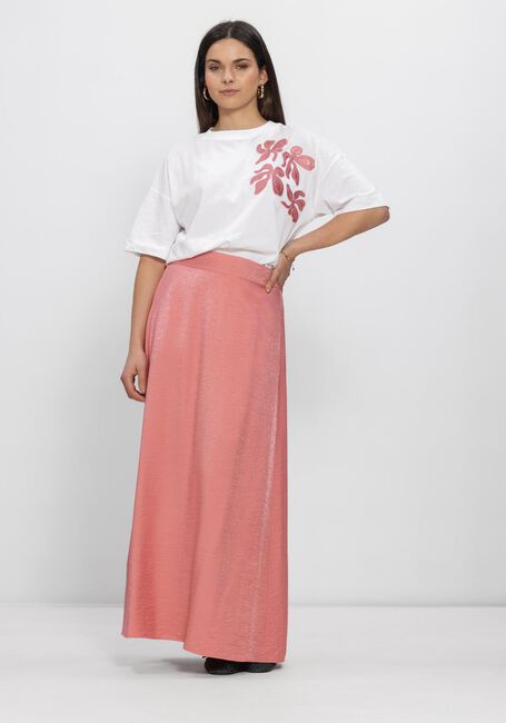 Roze JANSEN AMSTERDAM Maxirok DAHLIA ROK WS 694 LONG - large