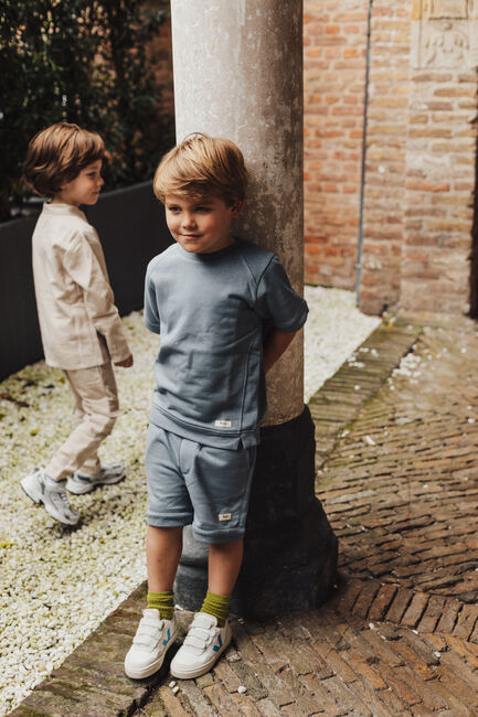 Blauwe BAJE STUDIO Korte broek MINO - large